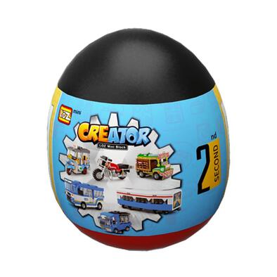 Loz Mini Block Creator Capsule Toys Thai Vehicle Series 2- Assorted