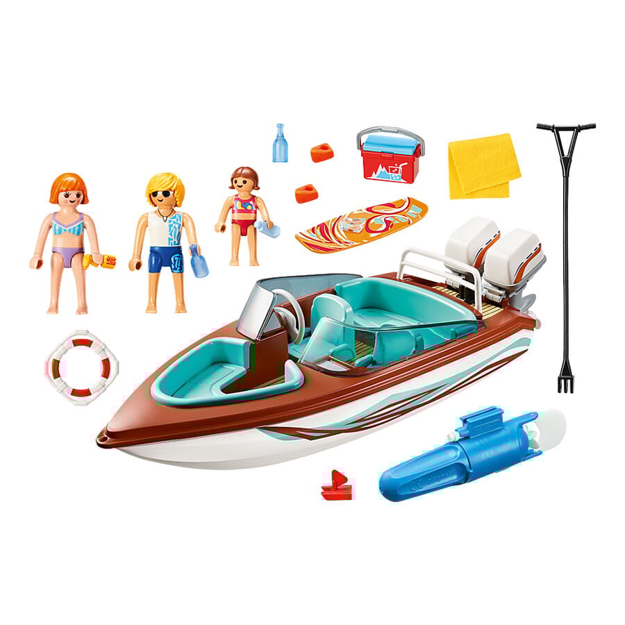 Playmobil Speedboat With Underwater Motor Toys