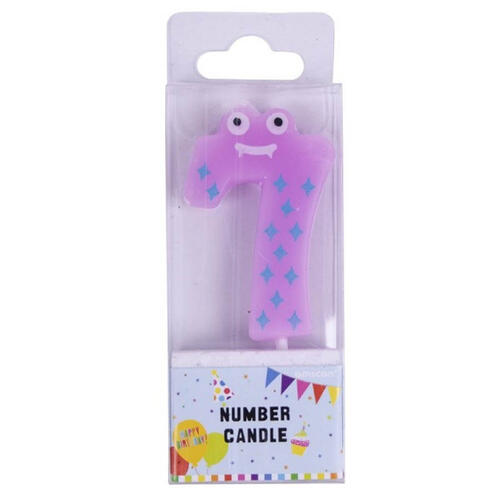 Amscan Figure Number 7 Candle