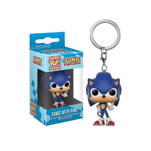 Funko Pocket POP! Keychain - Sonic The Hedgehog: Sonic with Ring