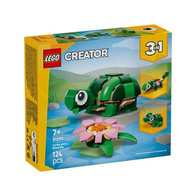 LEGO Creator 3 in 1Turtle with a Water Lily Flower 31377