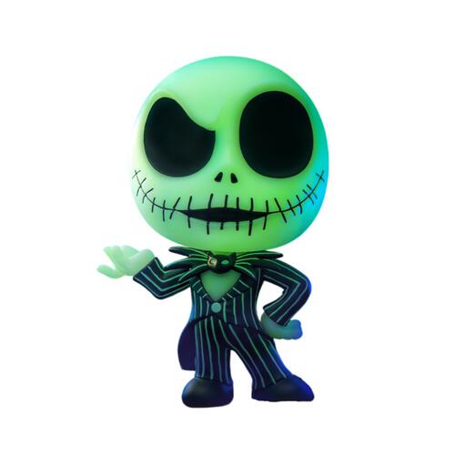 Hot Toys Cosbaby Disney The Nightmare Before Christmas - Jack Skellington Glow-in-the-Dark Figure