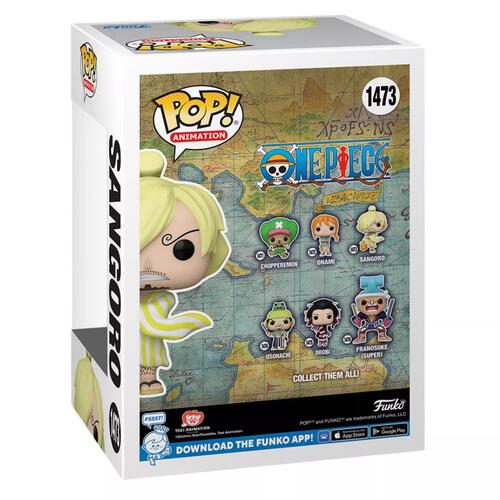 Funko Pop! Animation: One Piece - Sangoro (Wano) Vinyl Figure #1473