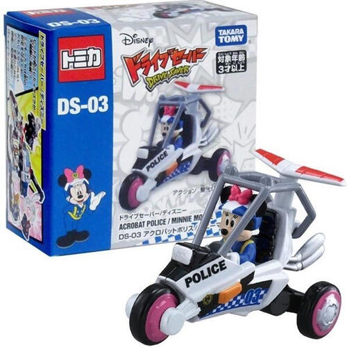 Tomica Drive Saver Disney Ds-03 Acrobat Police Minnie Mouse