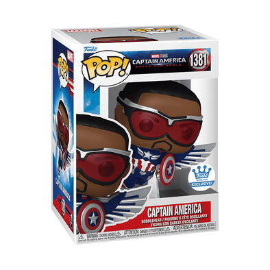 Funko Pop! Captain America: Brave New World - Captain America (Sam Wilson)(Flying)