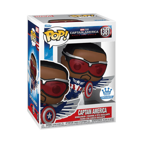 Funko Pop! Captain America: Brave New World - Captain America (Sam Wilson)(Flying)
