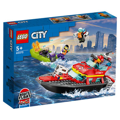 LEGO City Fire Rescue Boat 60373