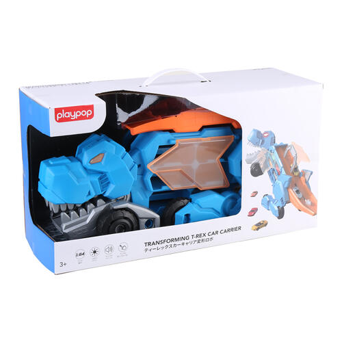 playpop Transforming T-Rex Car Carrier