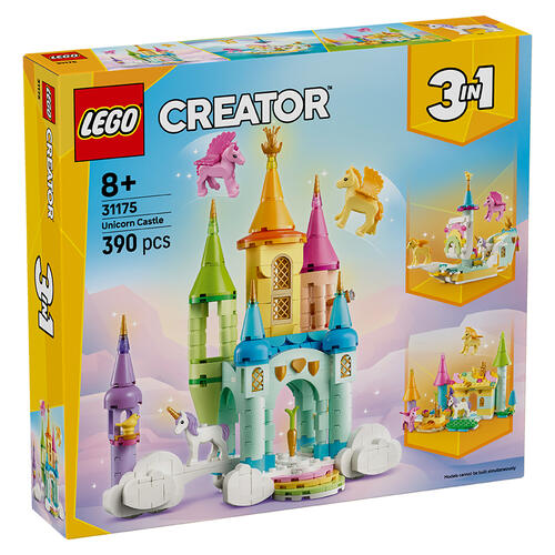 LEGO Creator 3 in 1 Unicorn Castle 31175