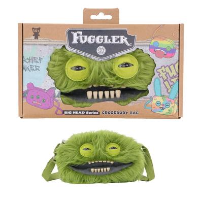 Fuggler กระเป๋าสะพายข้าง ซีรีส์ Big Head - Count Underoo Mcgoo (สีเขียว)