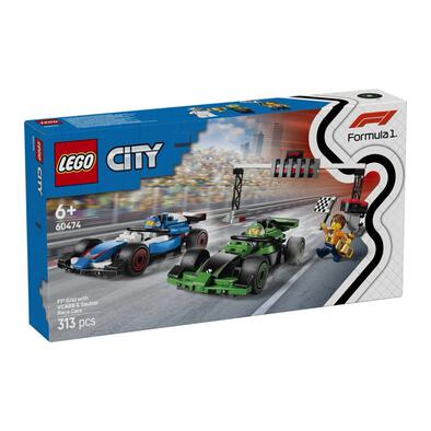 LEGO City F1 Grid With Vcarb & Sauber Race Cars 60474