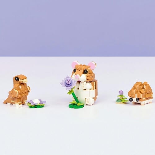 LEGO Creator 3 in 1Cute Hamster with a Flower 31376