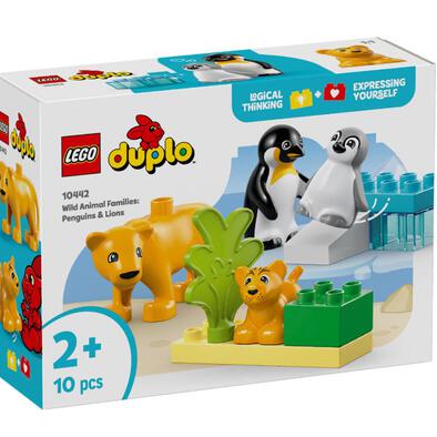 LEGO Duplo Wild Animal Families: Penguins & Lions 10442