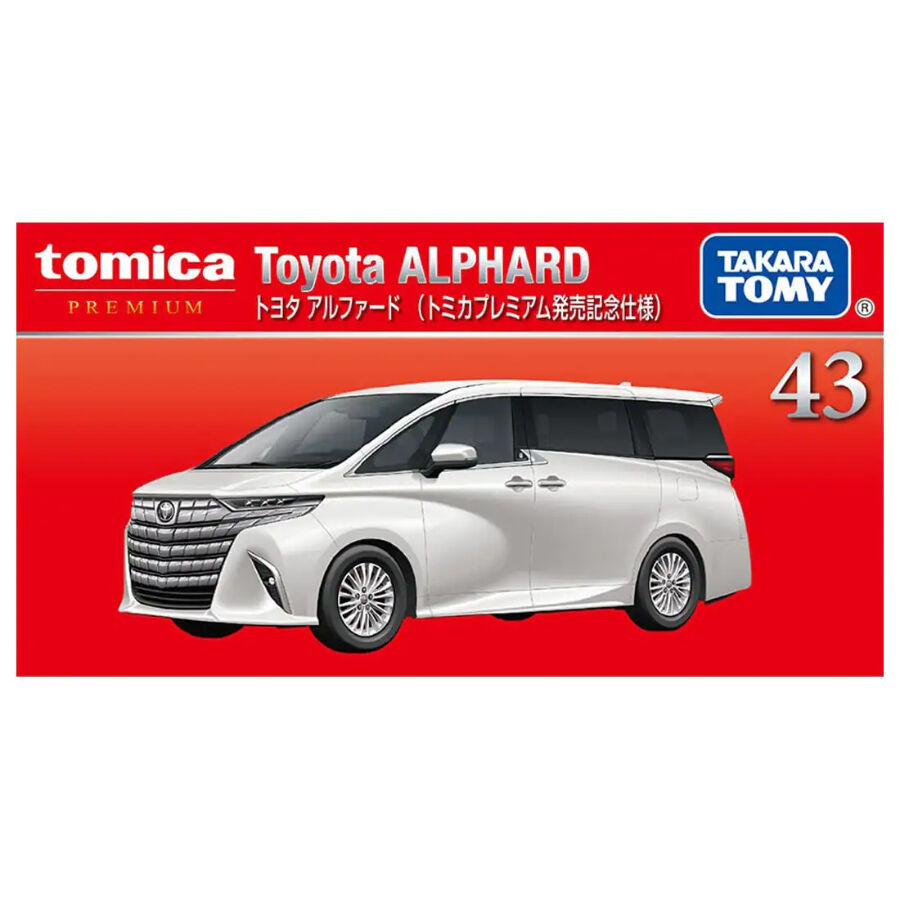 Tomica Premium No.43 Toyota Alphard Diecast (Commemorative Edition