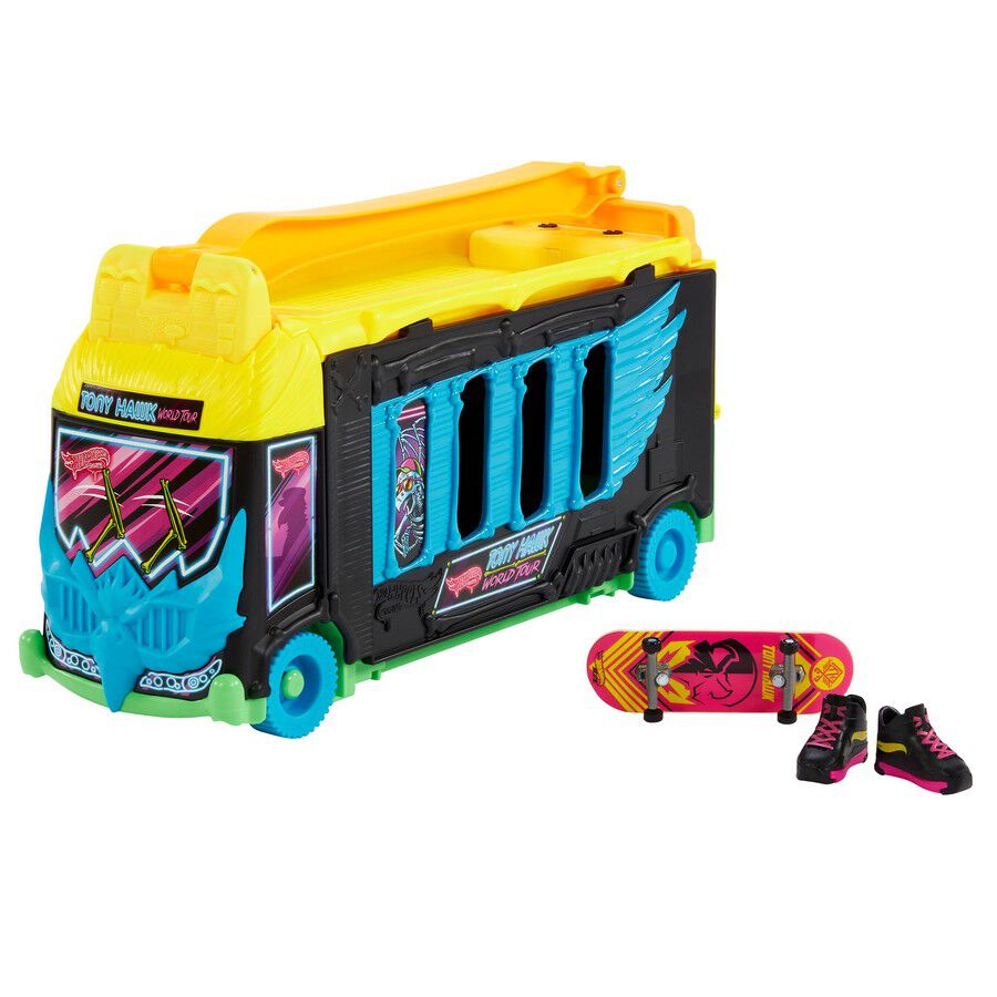 Hot Wheels Skate Tony Hawk Transforming Skate Bus | Toys