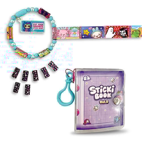 Sticki Rolls Sticki Book - Assorted