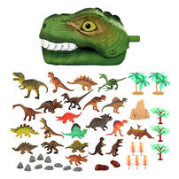 playpop Dinosaur Head Storage Box Set