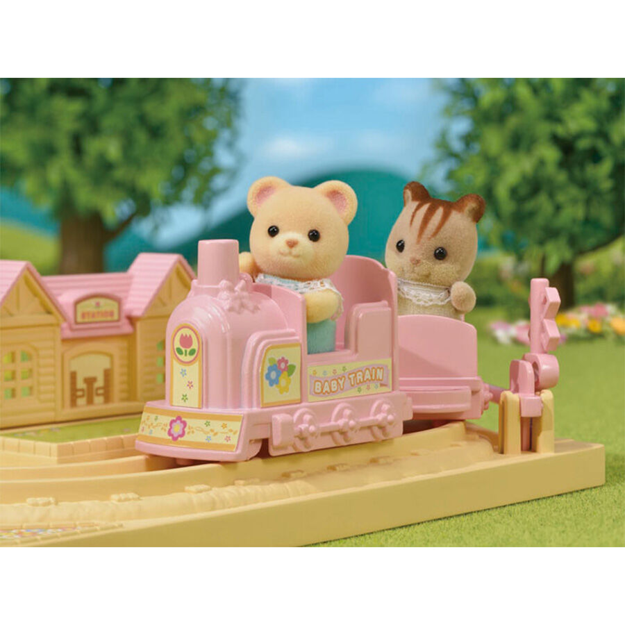 Sylvanian families train set hotsell