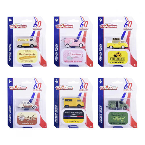 Majorette French Touch Deluxe Cars - Assorted