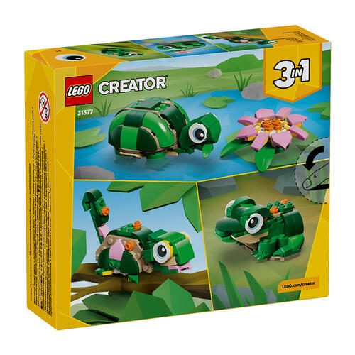 LEGO Creator 3 in 1Turtle with a Water Lily Flower 31377