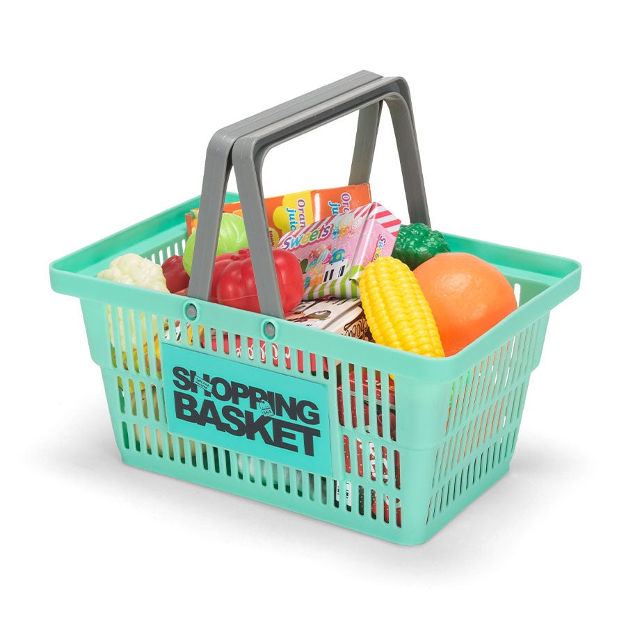 Grocery basket shop toy