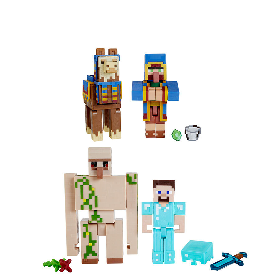 Minecraft 3.25 Core Figures 2 Pack Assorted Toys R Us Thailand Official Website