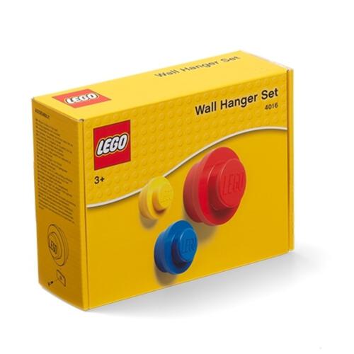 LEGO Red, Bright Blue and Yellow Wall Hanger Set
