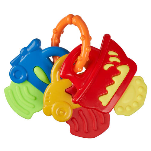 Top Tots Colourful Keys Teether - Assorted