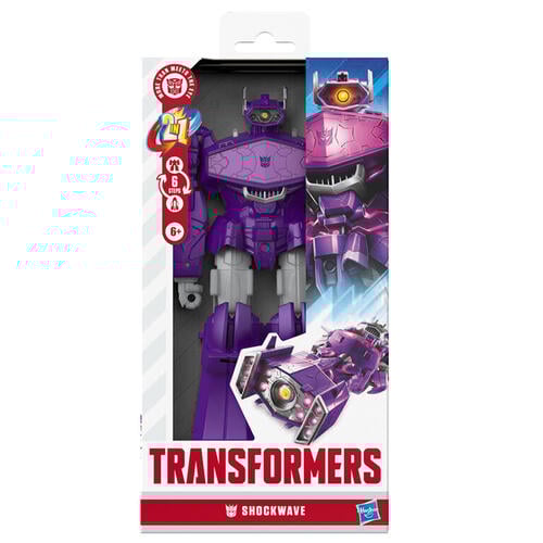 Transformers Authentics Titan Changer Shockwave Action Figure