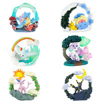 Re-ment Pokemon Circular Diorama Collection Blind Box Single Pack - Assorted