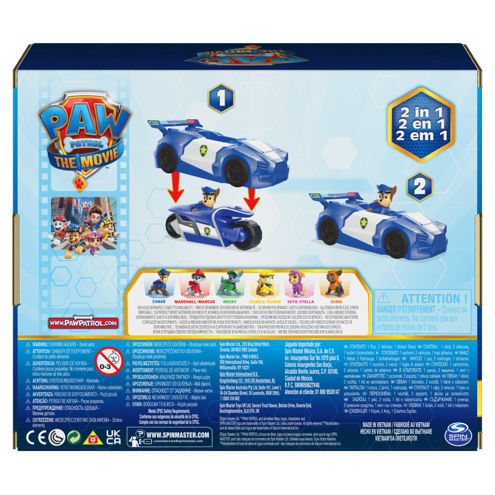 PAW Patrol Mini Vehicle Set Chase