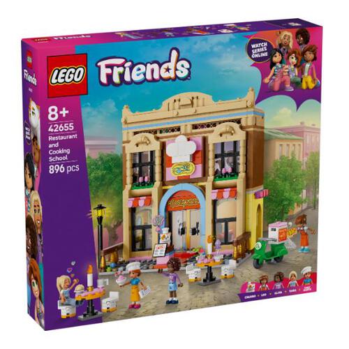 LEGO Friends Restaurant and Cooking School 42655