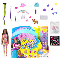 Barbie บาร์บี้ชุดของเล่นคัลเลอร์รีวีลรุ่นสีสัน