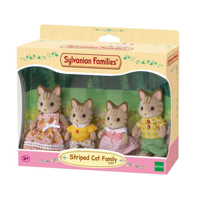 Sylvanian Family ซิลวาเนียน แฟมิลี่  ครอบครัวแมวลาย