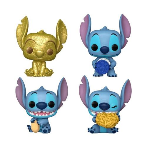 Funko Pocket POP! Lilo & Stitch - Stitch Happy Hanukkah Box 4 Vinyl Figures Set
