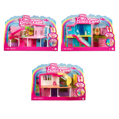 Barbie บาร์บี้ รุ่นมินิบาร์บี้แลนด์ บ้านบาร์บี้คละแบบ