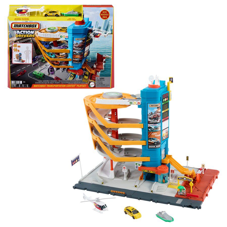 Match Box Action Driver Transportation Hub | Toys