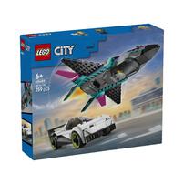 LEGO City Jet vs. Car 60489