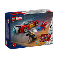 LEGO Marvel Super Heroes Spider-Man Car vs. Venomized Wolverine 76336