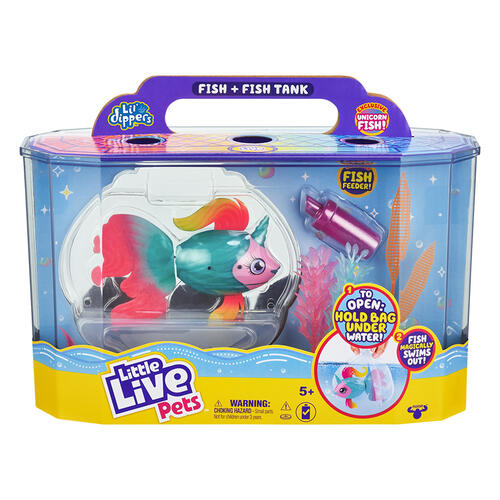 Little Live Pets Lil’ Dippers Fish and Tank - Fantasea