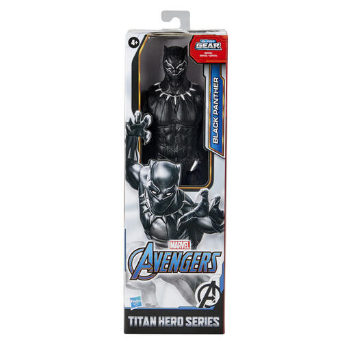 Marvel Avengers Titan Hero Series Black Panther 12" Figure