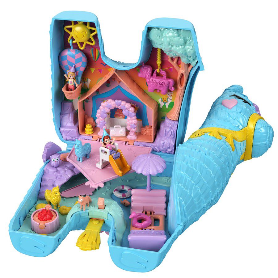 Polly Pocket Llama Party Surprises Toys