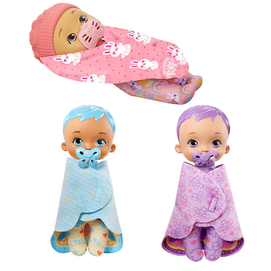 My Garden Baby Plush Swaddle Assortment Toys