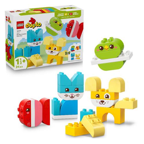 LEGO DUPLO My First 3 in 1 Creative Cute Pets 10477