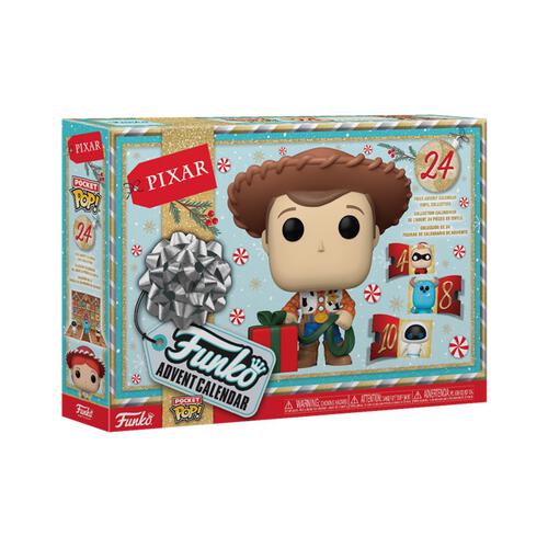 Funko Pixar'S Holiday Pocket Pop! Holiday Calendar (Set of 24)