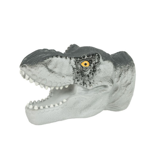 World Animal Collection Dino Puppet( Grey)