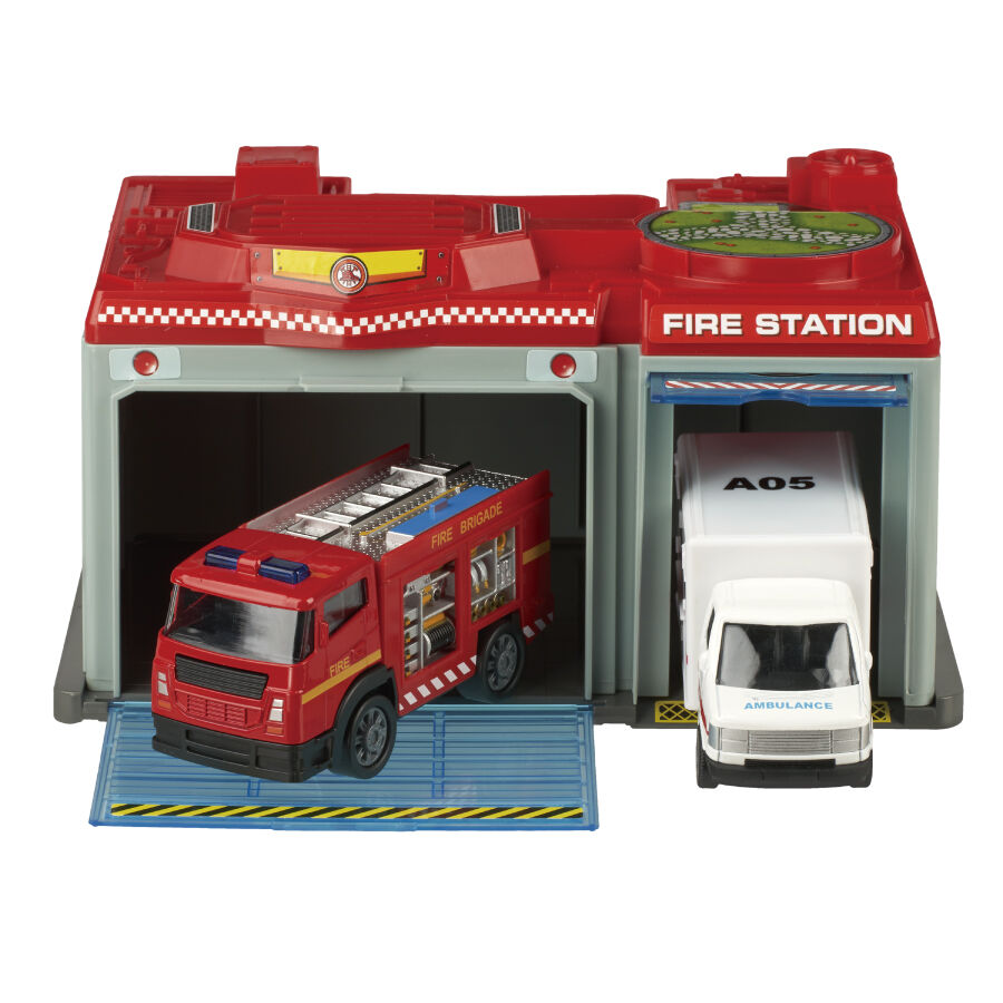 Fire engine station toy online