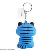 KPop Demon Hunters Derpy Tiger Squishy Keychain
