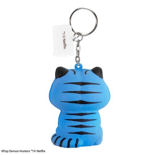 KPop Demon Hunters Derpy Tiger Squishy Keychain