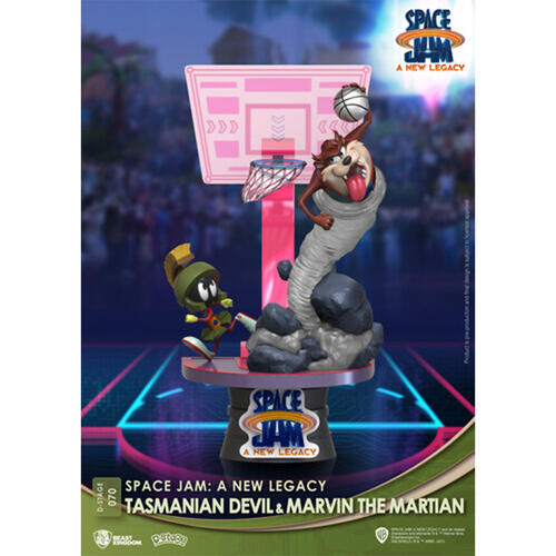 Beast Kingdom D-Stage Space Jam: A New Legacy - Tasmanian Devil & Marvin The Martian